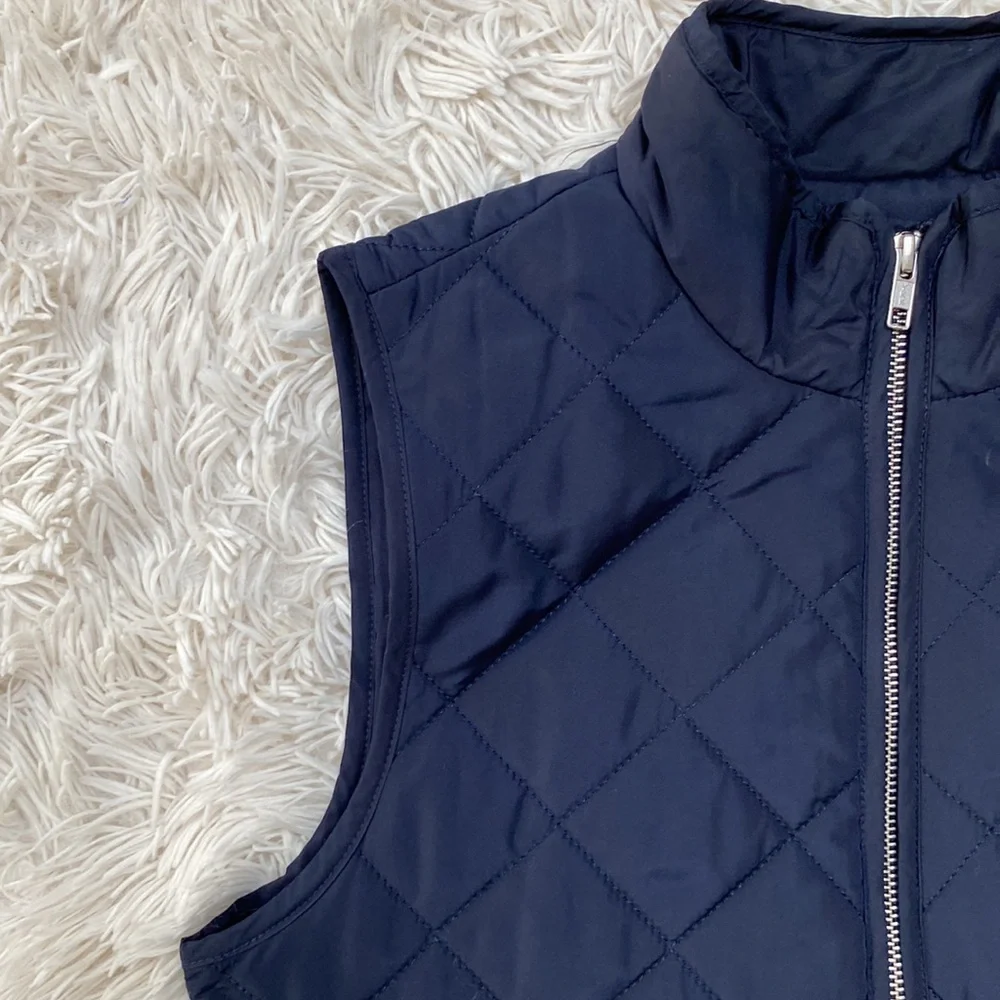 Loft Quitted Vest 💗 Navy - Picture 7 of 16